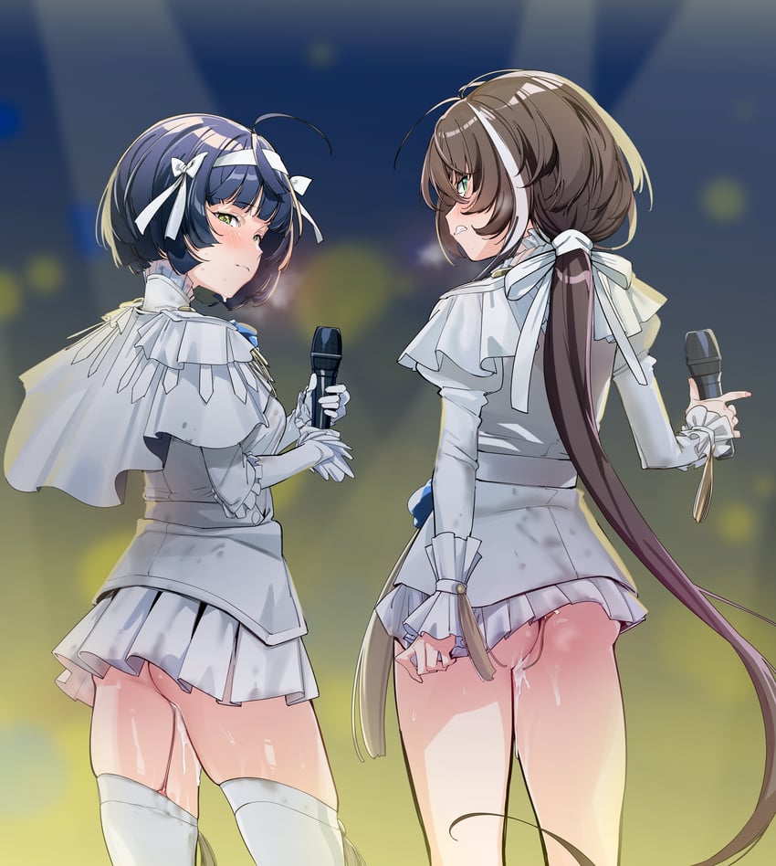 asu and aru (kamitsubaki studio and 1 more) drawn by nanaichi