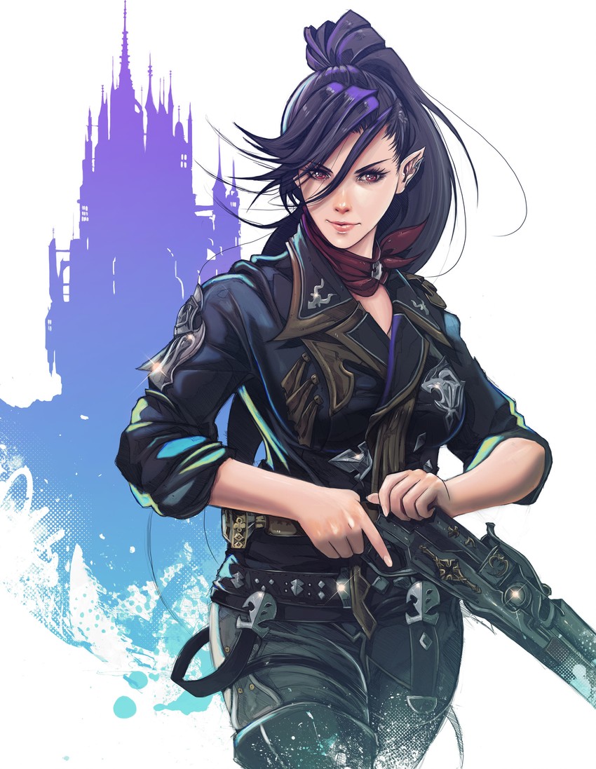 hilda ware and machinist (final fantasy and 1 more) drawn by vvernacatola