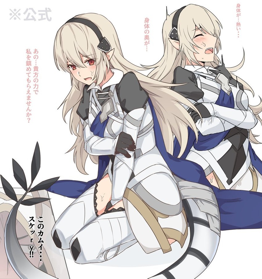 female corrin and kiran (fire emblem and 2 more) drawn by shiseki_hirame