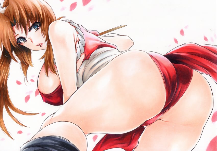 shiranui mai (the king of fighters and 1 more) drawn by rozarin