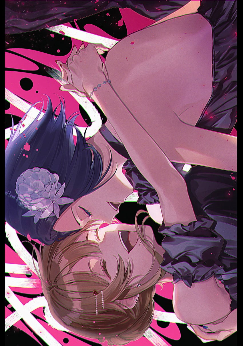 furen e lustario and meloco kyoran (nijisanji and 1 more) drawn by kaburagi_(pnoir087)