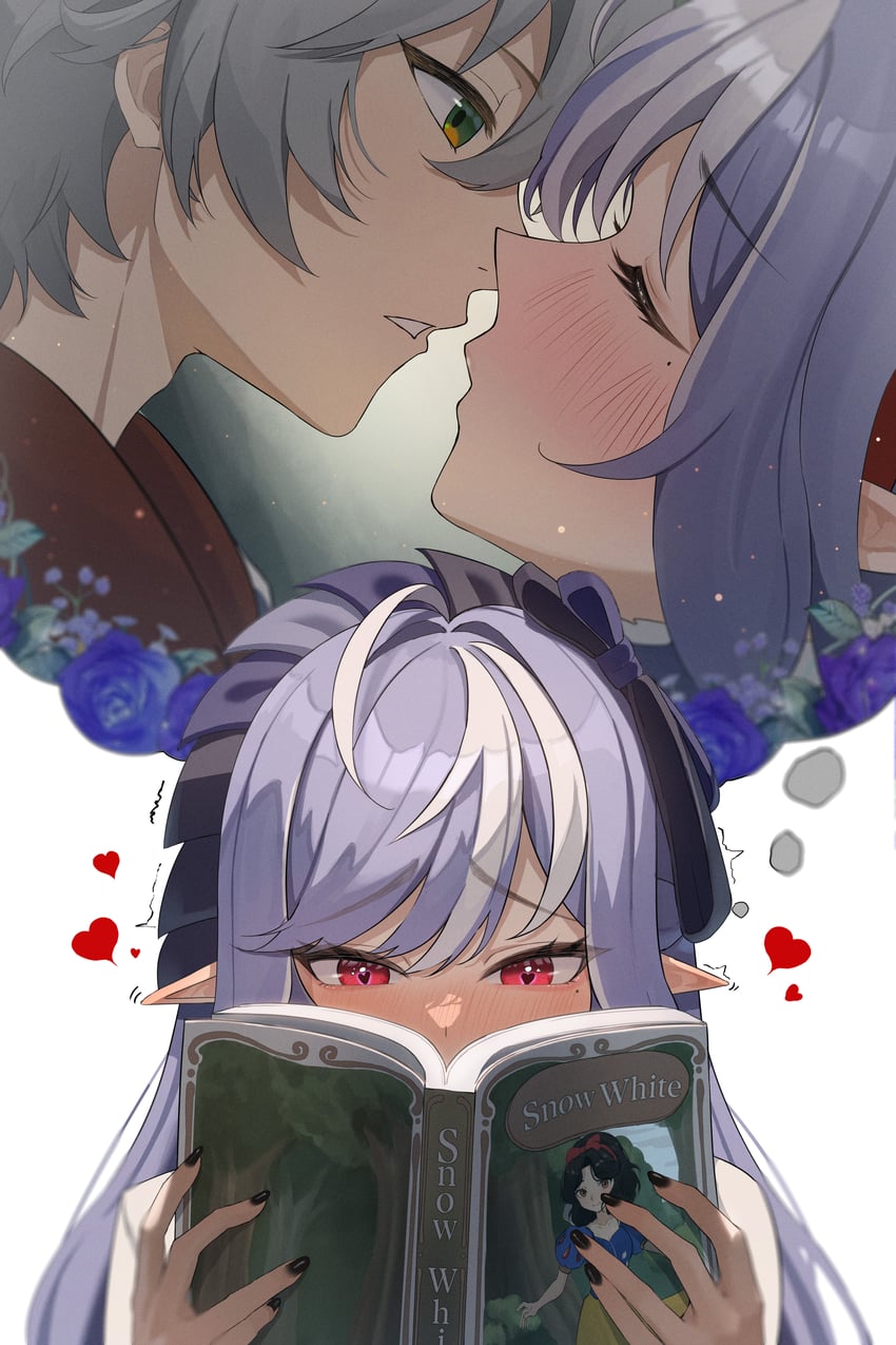 wise and vivian banshee (zenless zone zero) drawn by rega