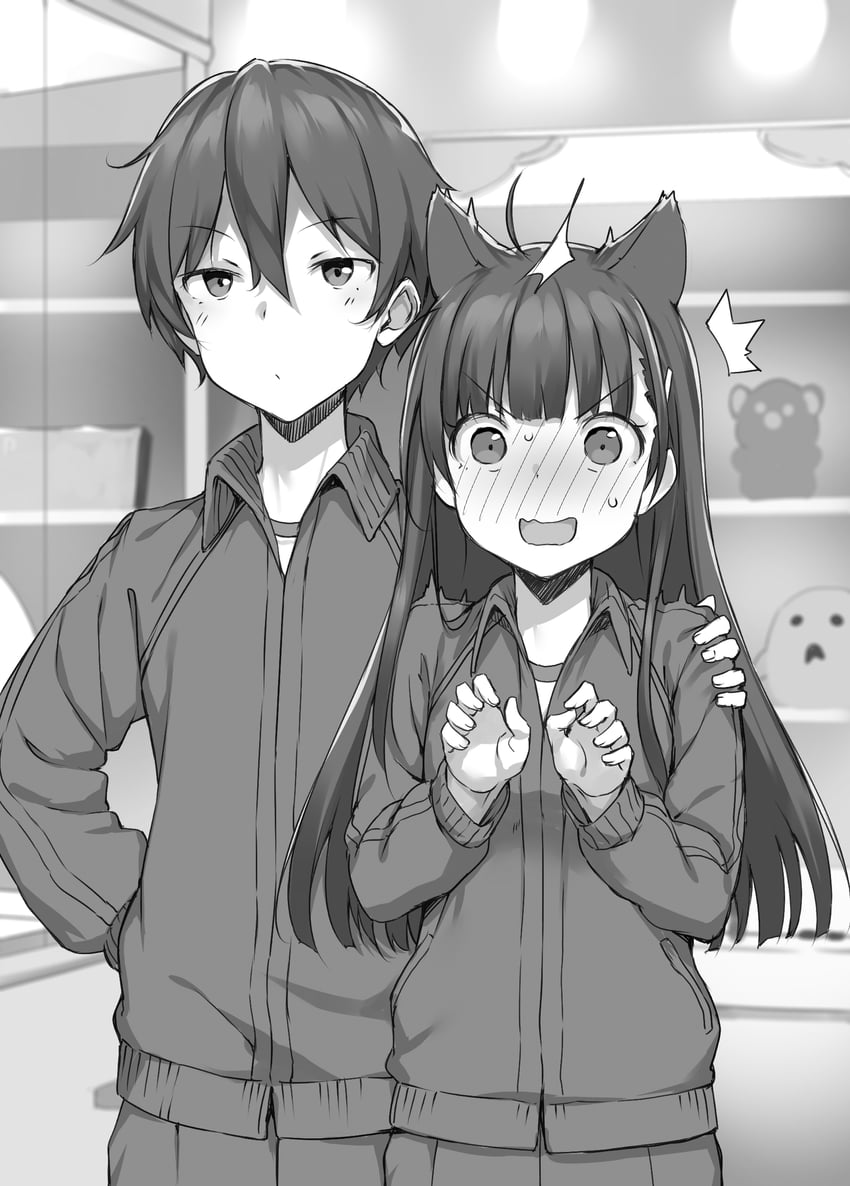 irido yume and irido mizuto (mamahaha no tsurego ga moto kano datta) drawn by takayaki