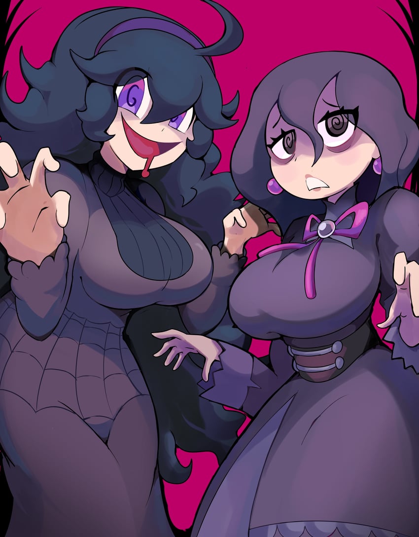 hex maniac (pokemon and 1 more) drawn by ellisbros