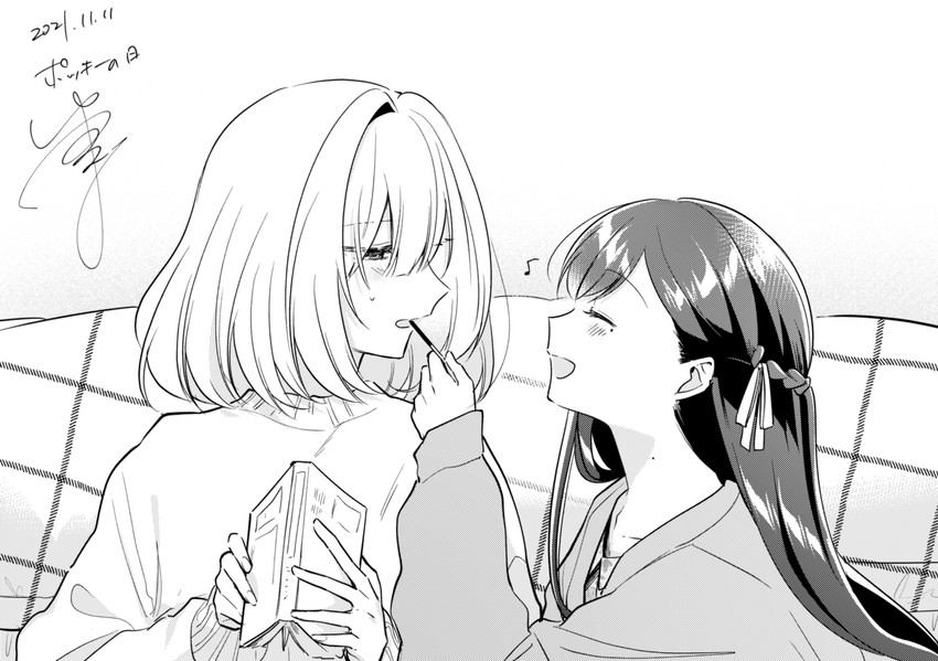 hoshikawa shizuku and asaka kaori (kimi to tsuzuru utakata) drawn by yuama