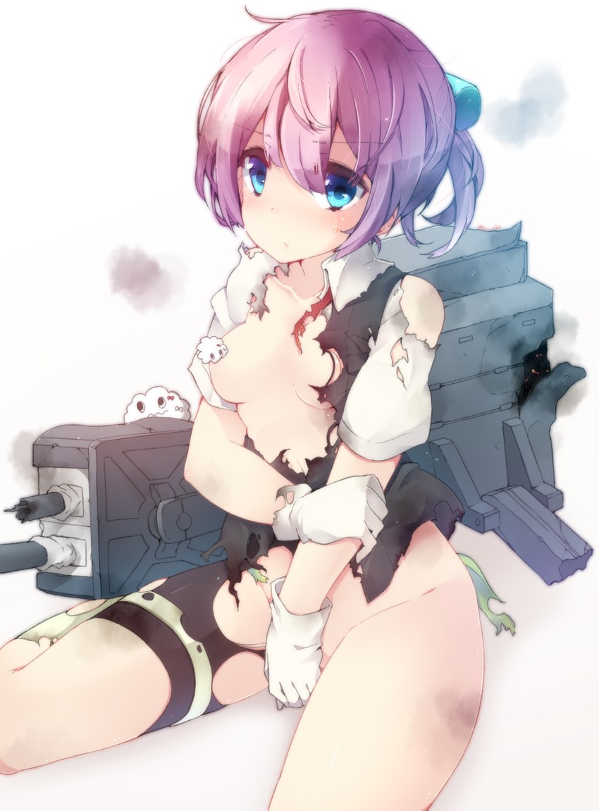 shiranui and miss cloud (kantai collection) drawn by fuuen_(akagaminanoka)