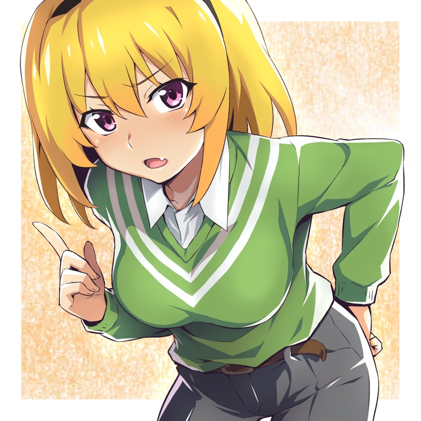 houjou satoko (higurashi no naku koro ni and 1 more) drawn by nakahira_guy
