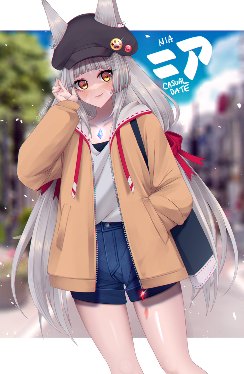 nia (xenoblade chronicles and 1 more) drawn by kamaniki
