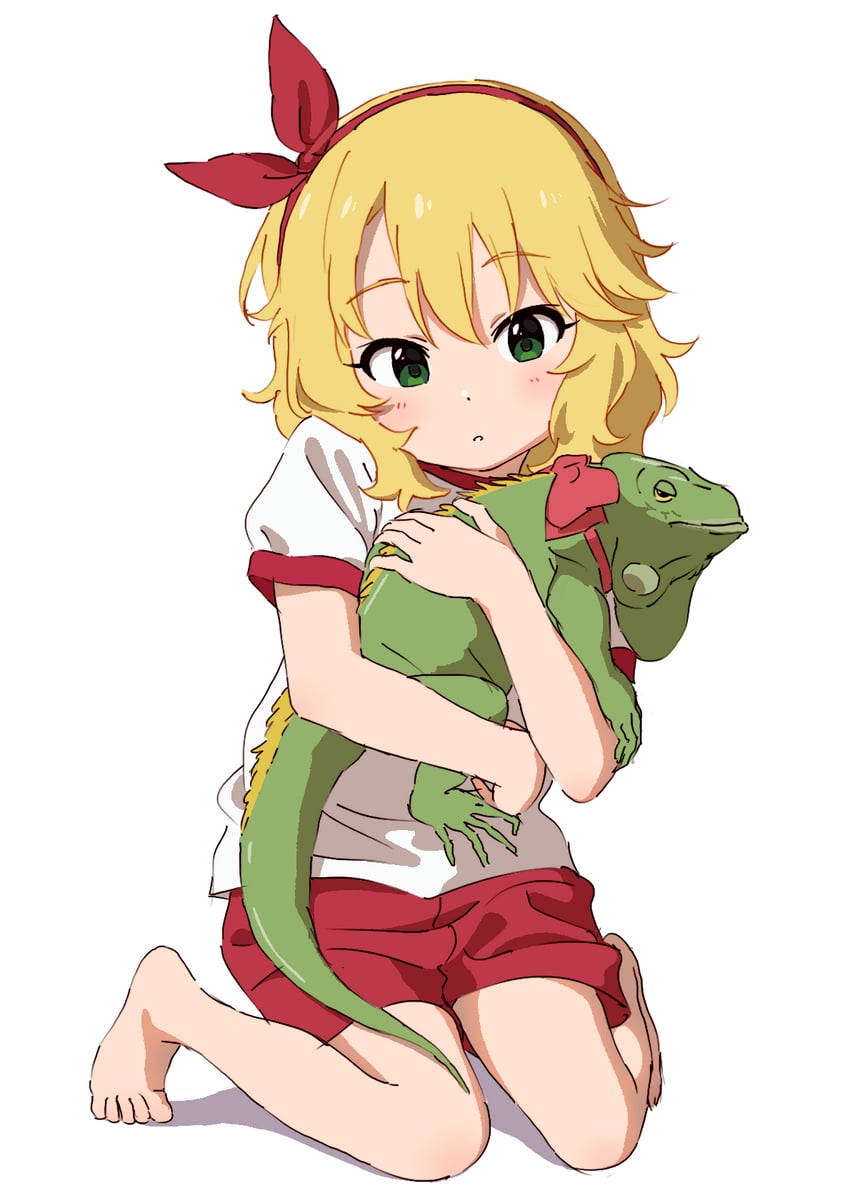 sakurai momoka and hyou-kun (idolmaster and 2 more) drawn by piezo