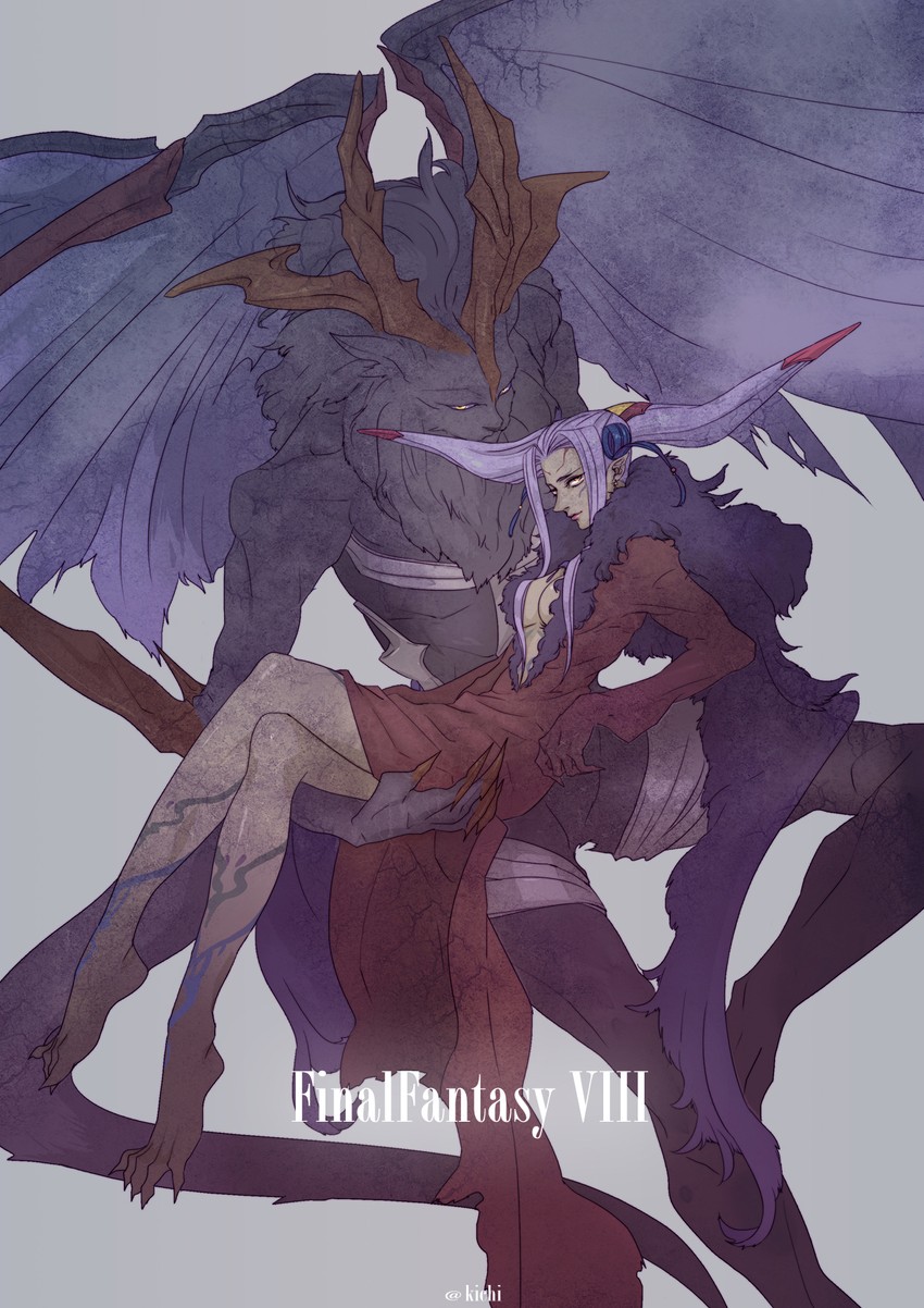 ultimecia and griever (final fantasy and 1 more) drawn by kichi