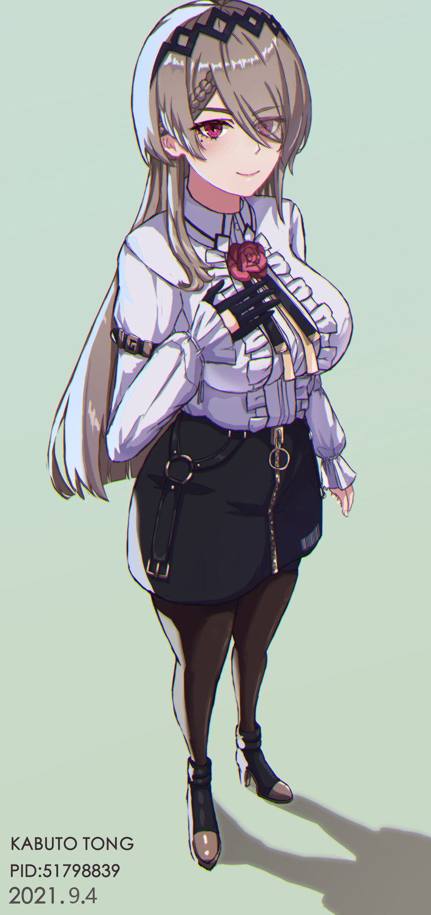 rita rossweisse (honkai and 1 more) drawn by kabuto_tong