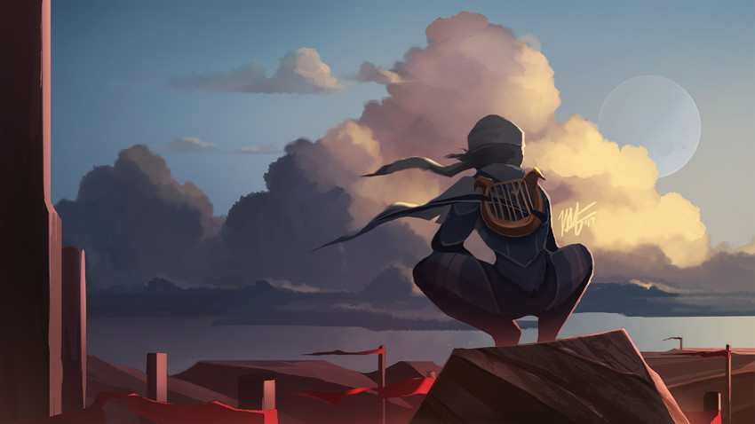 sheik (the legend of zelda and 2 more) drawn by vegacolors