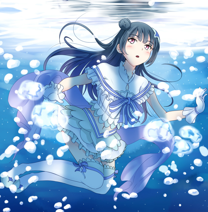 tsushima yoshiko (love live! and 1 more) drawn by miro_(katsushikashibamata)