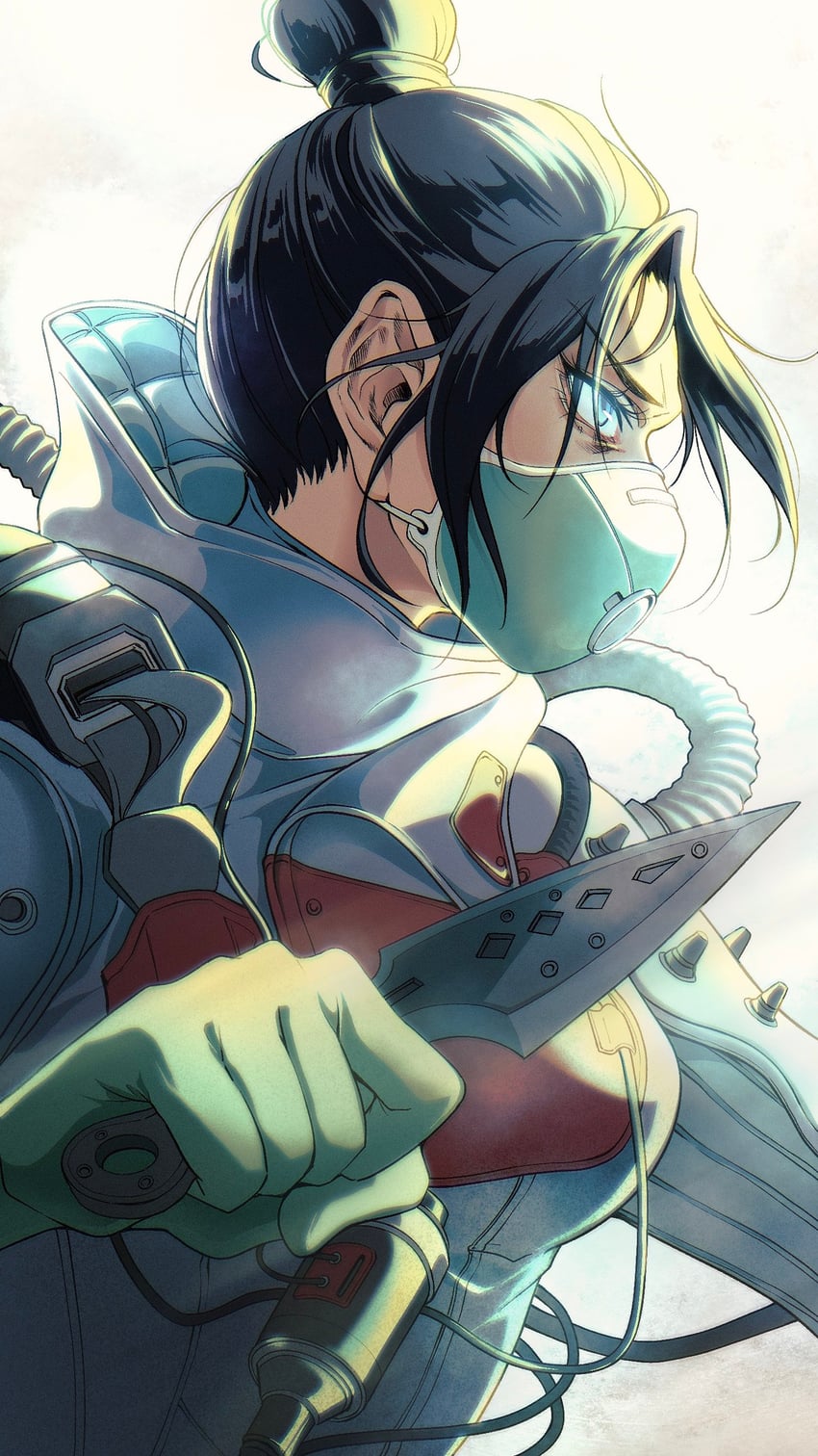 wraith and quarantine 722 wraith (apex legends) drawn by ruruyuma