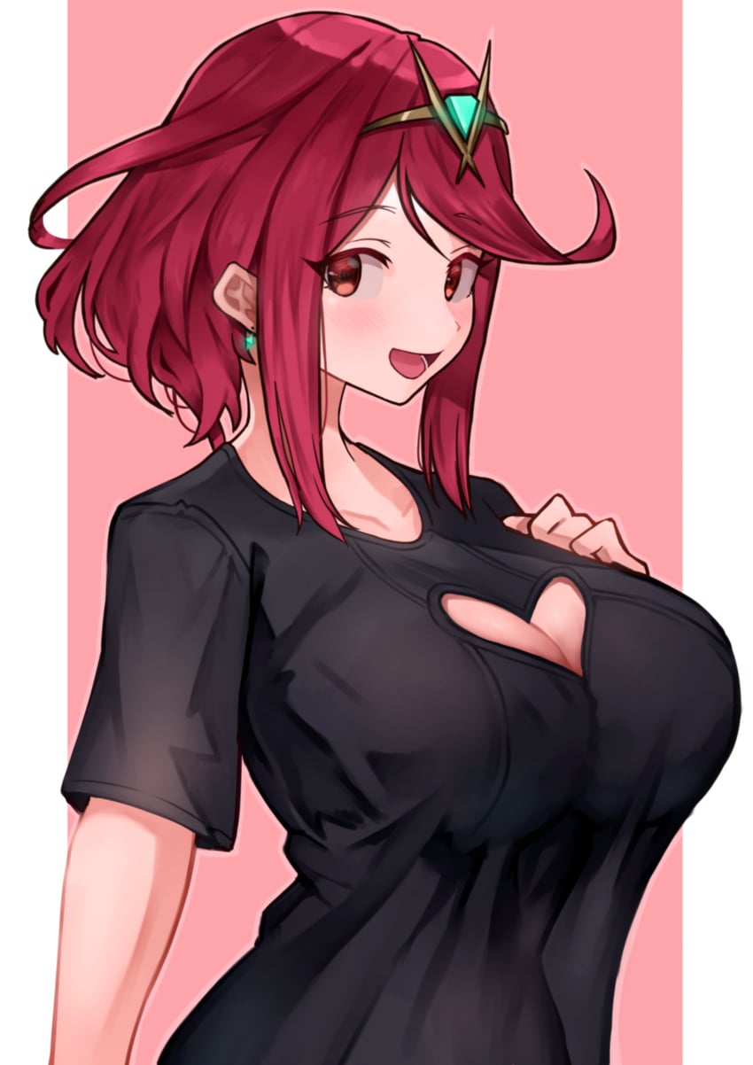 pyra (xenoblade chronicles and 1 more) drawn by yotsuha_uni