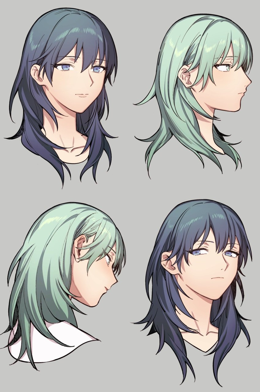 female byleth (fire emblem and 1 more) drawn by ikarin