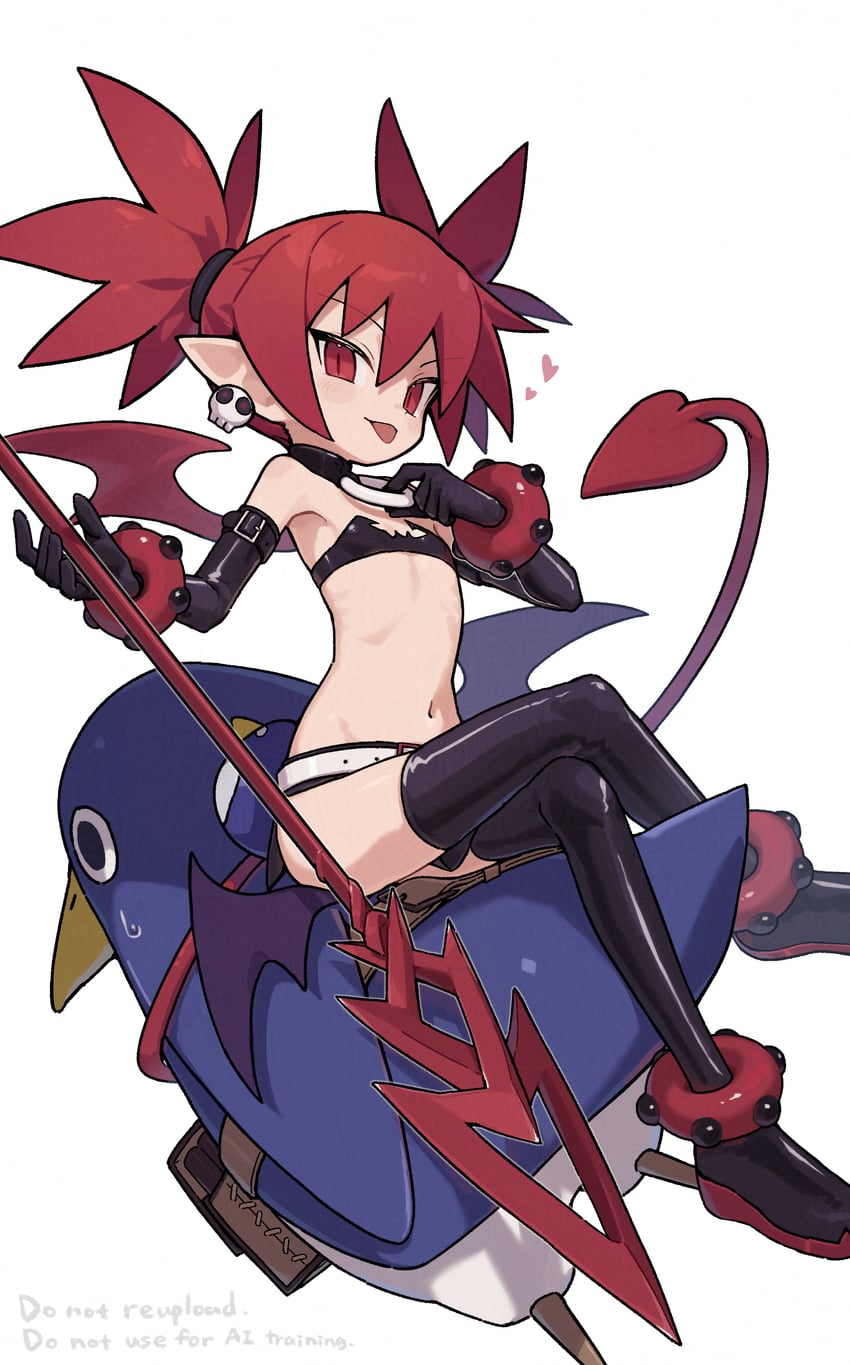 etna and prinny (disgaea and 1 more) drawn by zizi_niisan