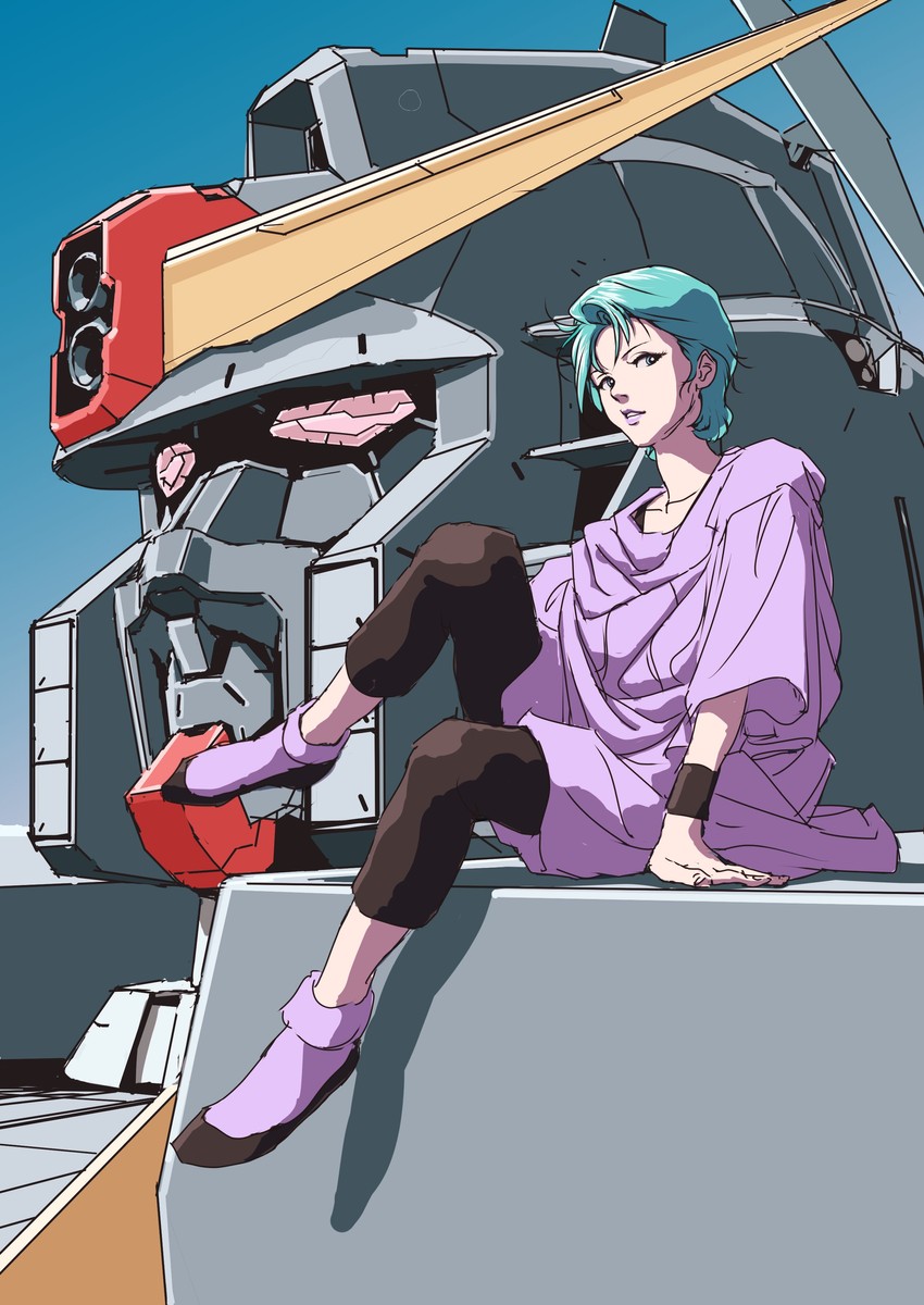 four murasame and psycho gundam (original and 2 more) drawn by teikoku_jokyoku