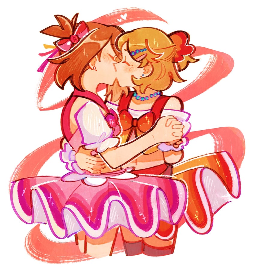 serena and may (pokemon and 1 more) drawn by ange_(angeban93)