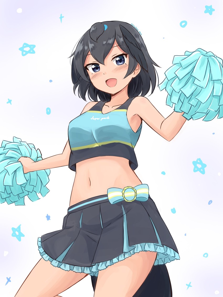 superb bird-of-paradise (kemono friends and 1 more) drawn by shiraha_maru