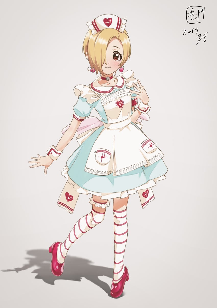 yumemi riamu and shirasaka koume (idolmaster and 2 more) drawn by illust_audio