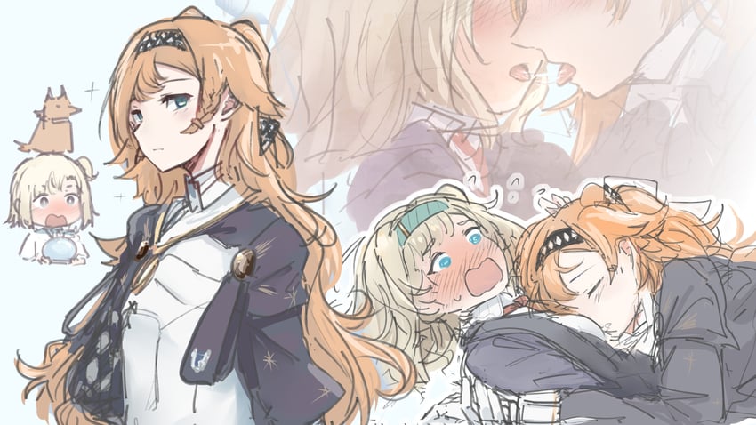 sonetto and matilda bouanich (reverse:1999) drawn by m1saki_1