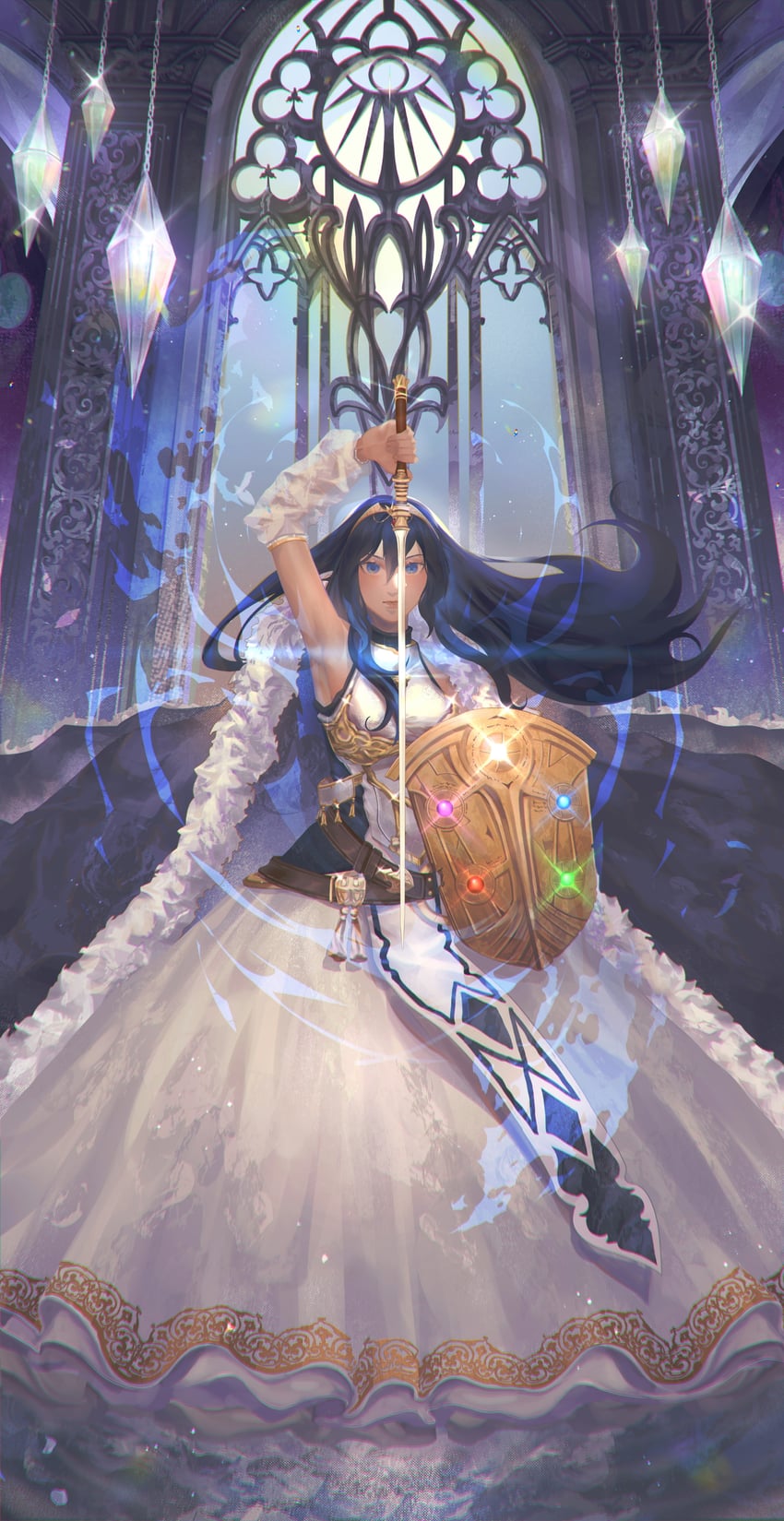 lucina (fire emblem and 2 more) drawn by rhmtart