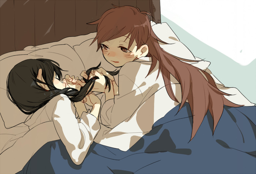 kitakami and ooi (kantai collection) drawn by d.y.x.