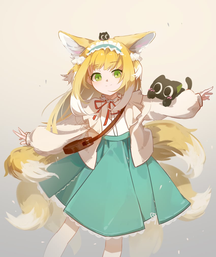 suzuran, luo xiaohei, and heixiu (arknights and 1 more) drawn by yuany_(1586313587)