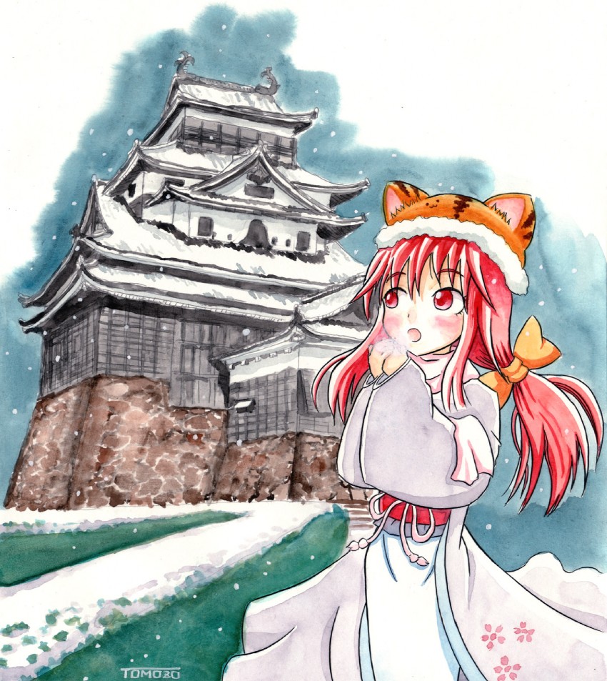 kotohime (touhou) drawn by tomozo8674