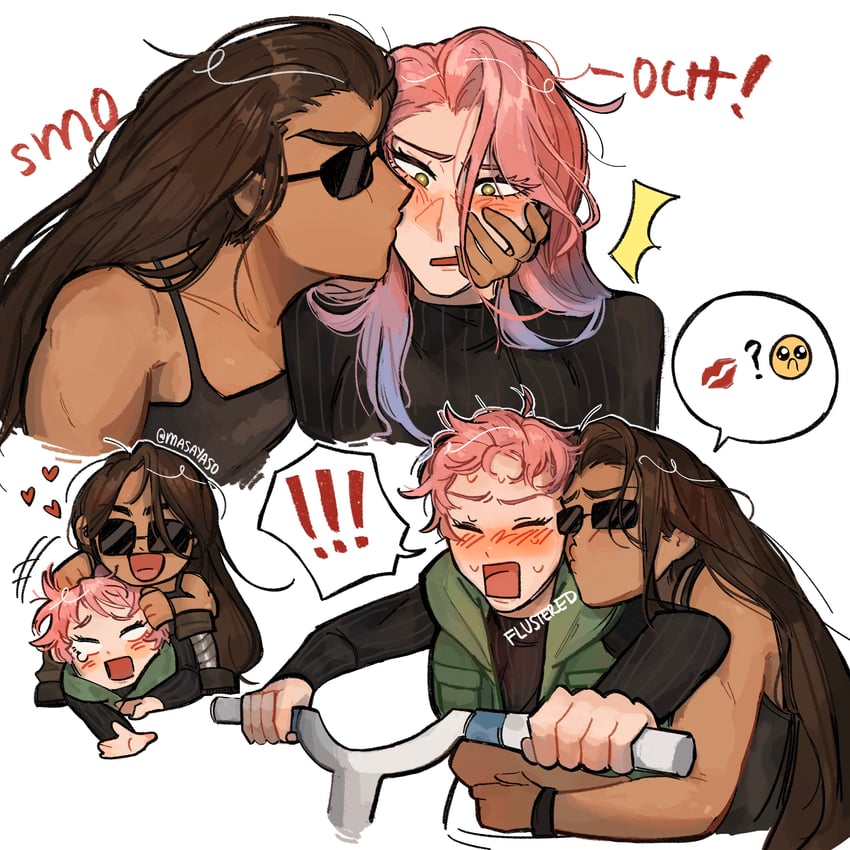 mizi and hyuna (alien stage) drawn by maie_(masayaso)