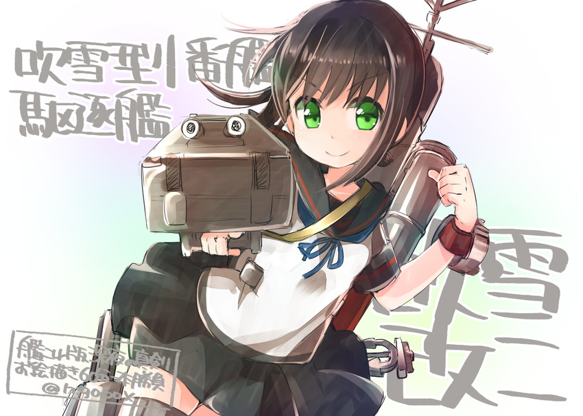 fubuki and fubuki kai ni (kantai collection) drawn by n:go