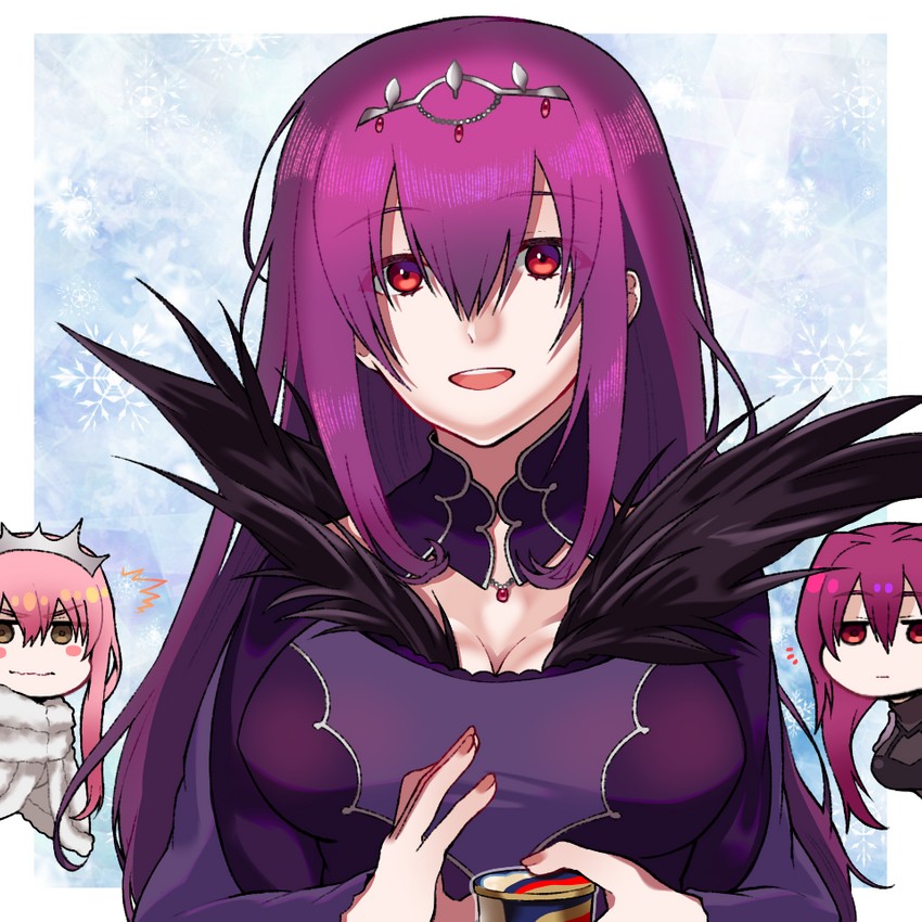 scathach, scathach skadi, and medb (fate and 1 more) drawn by akio_(akio1124)