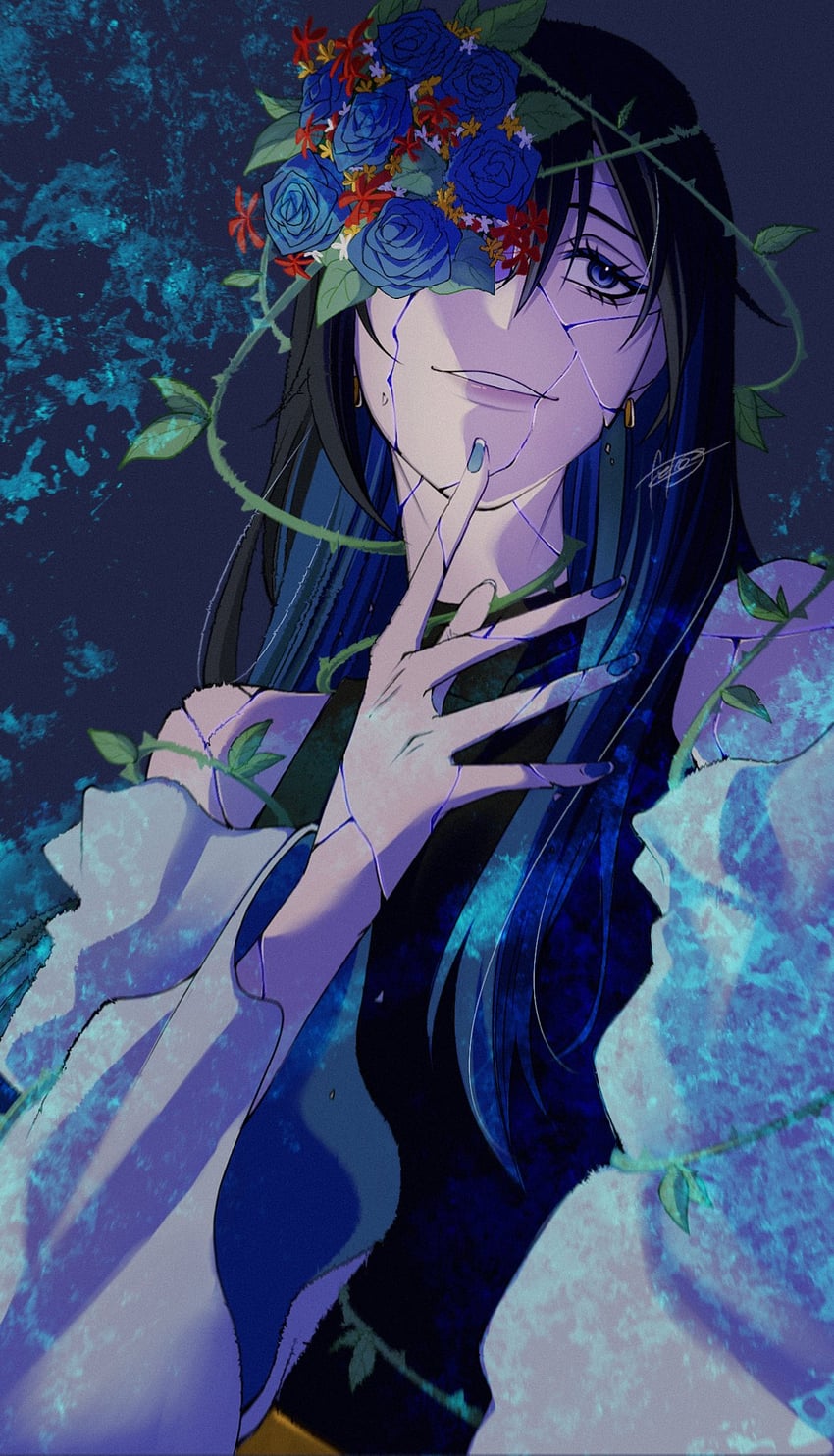 chando (ado and 1 more) drawn by keeko_(kk_0012)