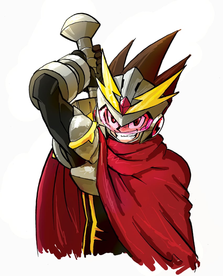 geo stelar and star force mega man (mega man and 2 more) drawn by itagaki_masaya