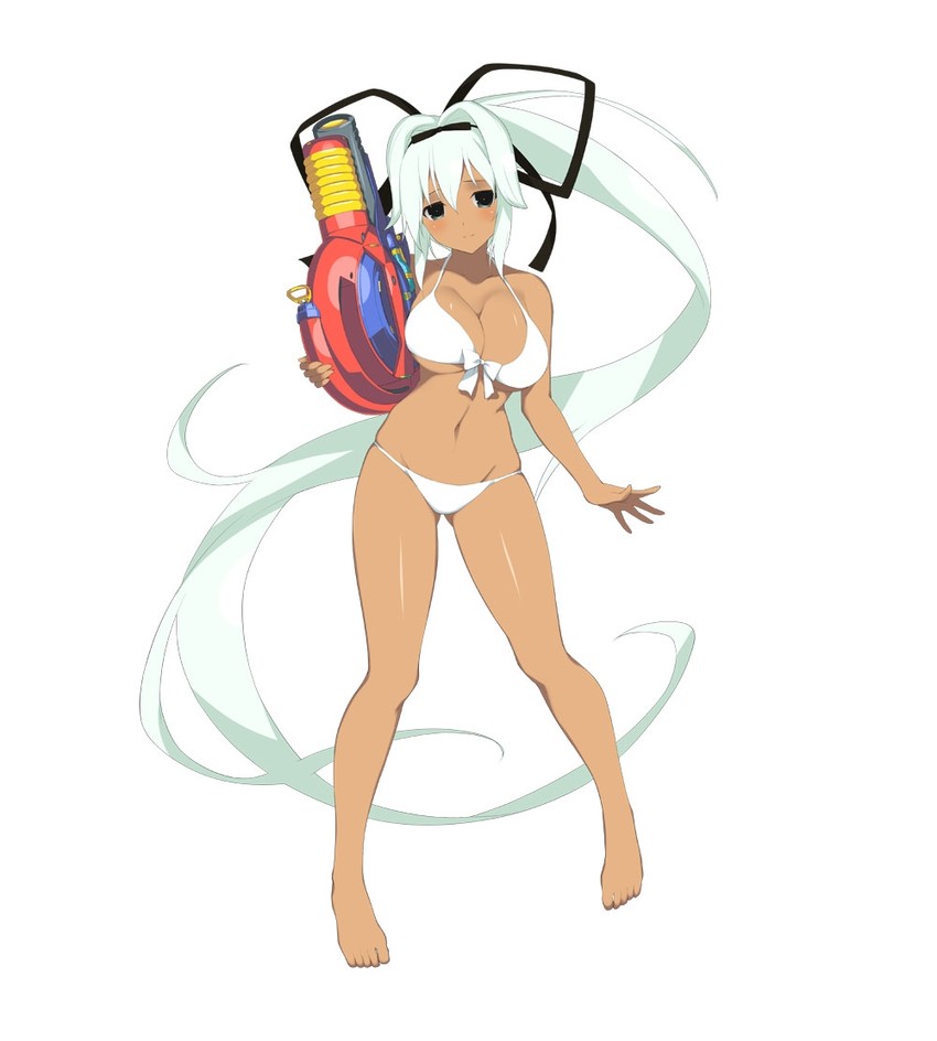yuyaki (senran kagura and 1 more) drawn by yaegashi_nan