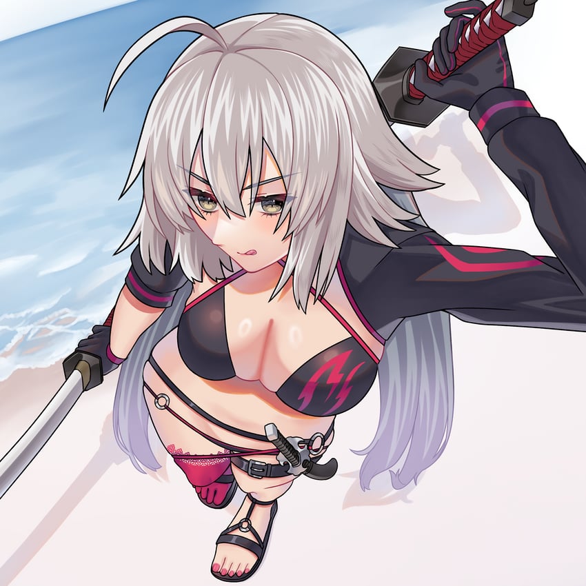 jeanne d'arc alter (fate and 1 more) drawn by akio_(akio1124)