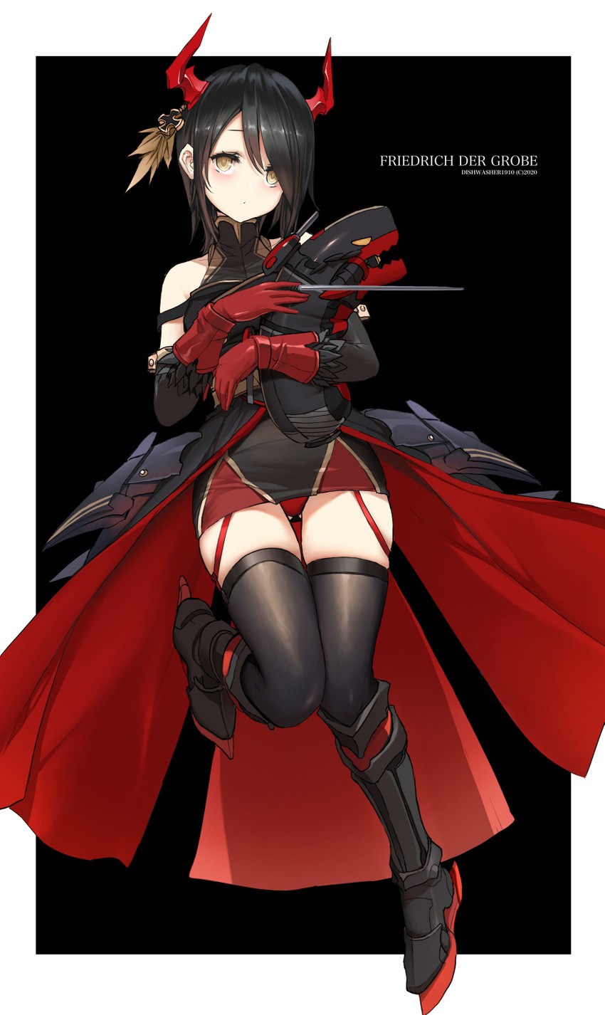 friedrich der grosse (azur lane) drawn by dishwasher1910