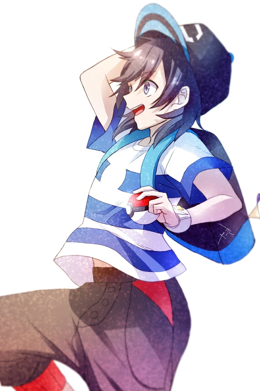 elio (pokemon and 1 more) drawn by yuuki_(yuuk_yume)