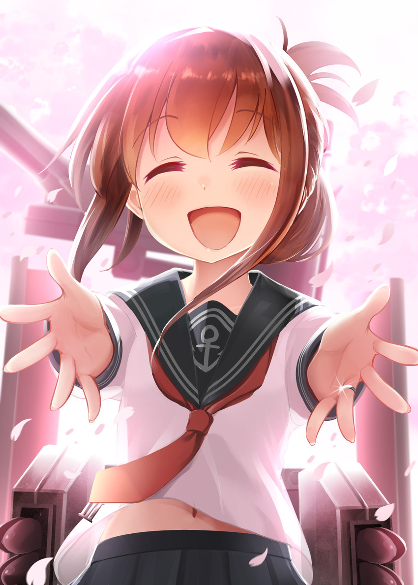 inazuma (kantai collection) drawn by bell_(oppore_coppore)