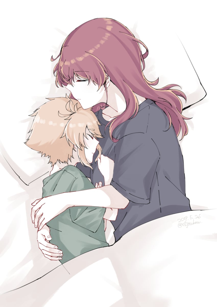 shidou maki and konohana suzuka (toji no miko) drawn by jouhou