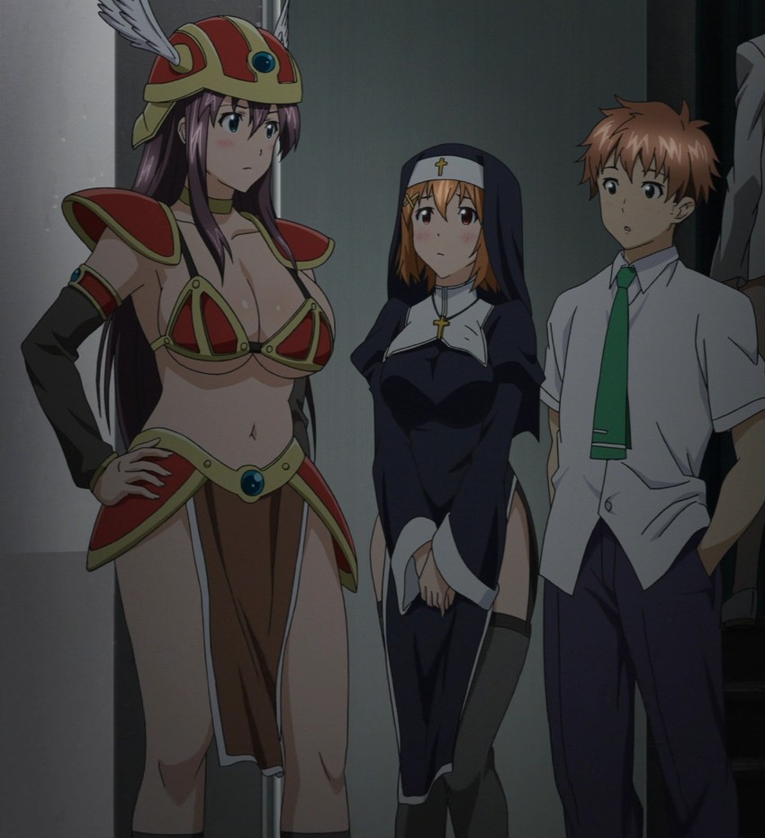 warrior, amaya haruko, kushiya inaho, and ooyama takeru (dragon quest and 2 more)