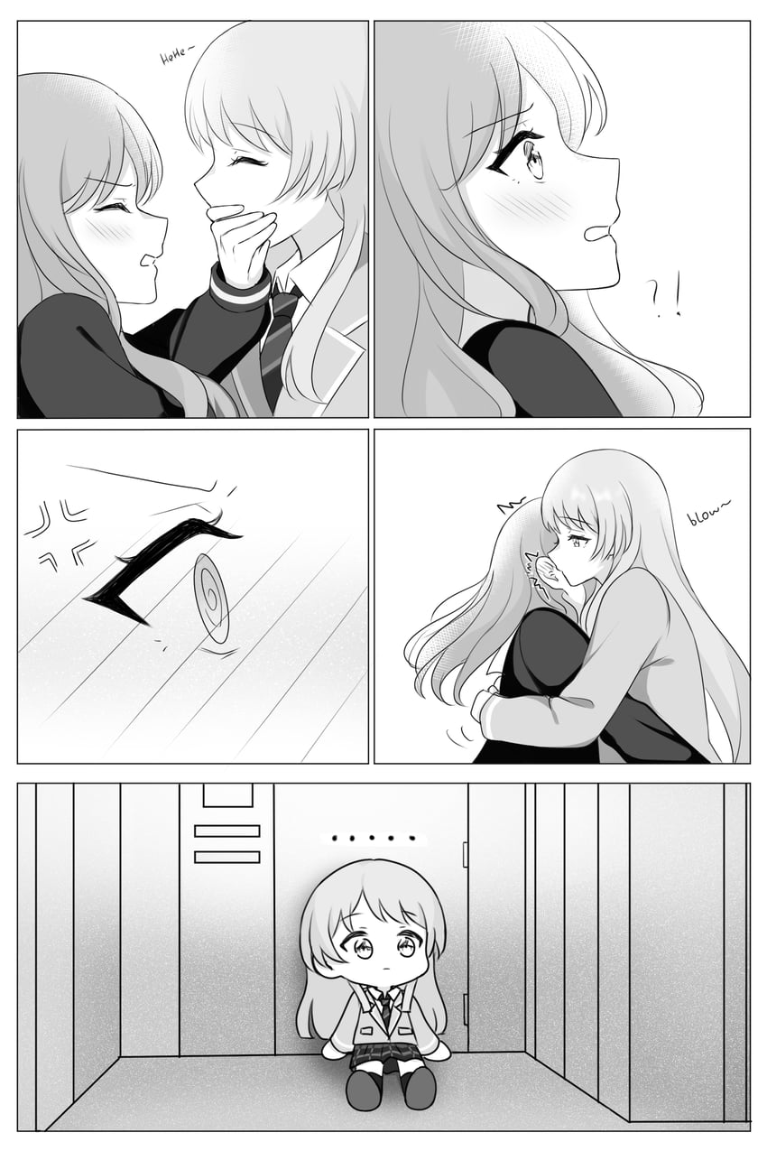 chihaya anon and nagasaki soyo (bang dream! and 1 more) drawn by hiruver