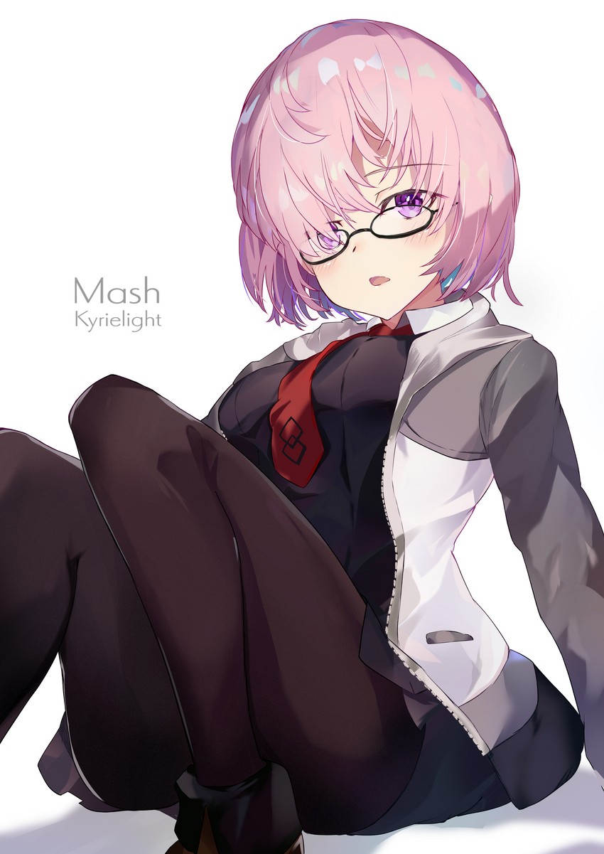 mash kyrielight (fate and 1 more) drawn by same_(sendai623)