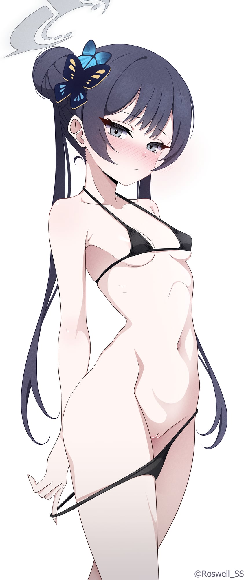 kisaki (blue archive) drawn by roswell_ss