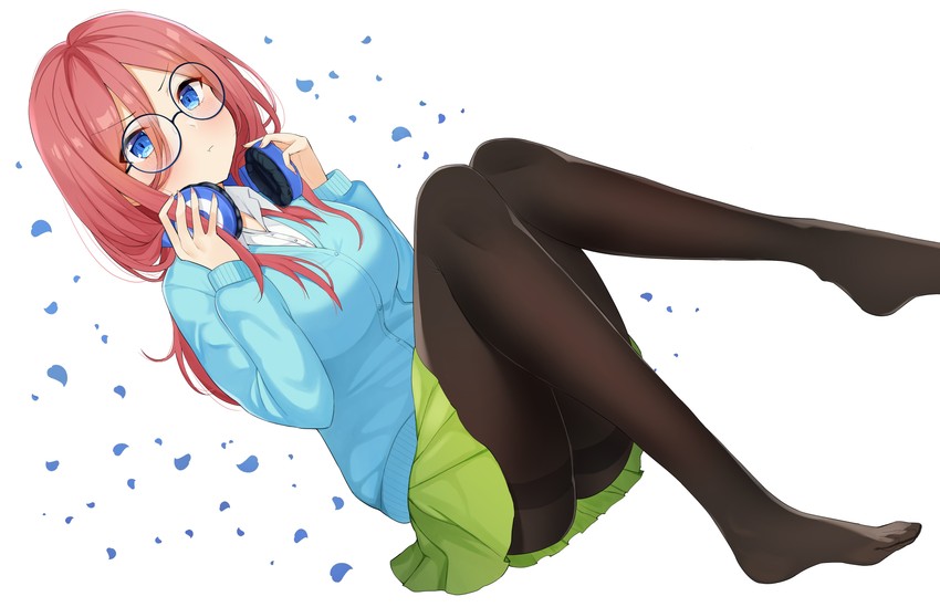 nakano miku (go-toubun no hanayome) drawn by choco_tanuki