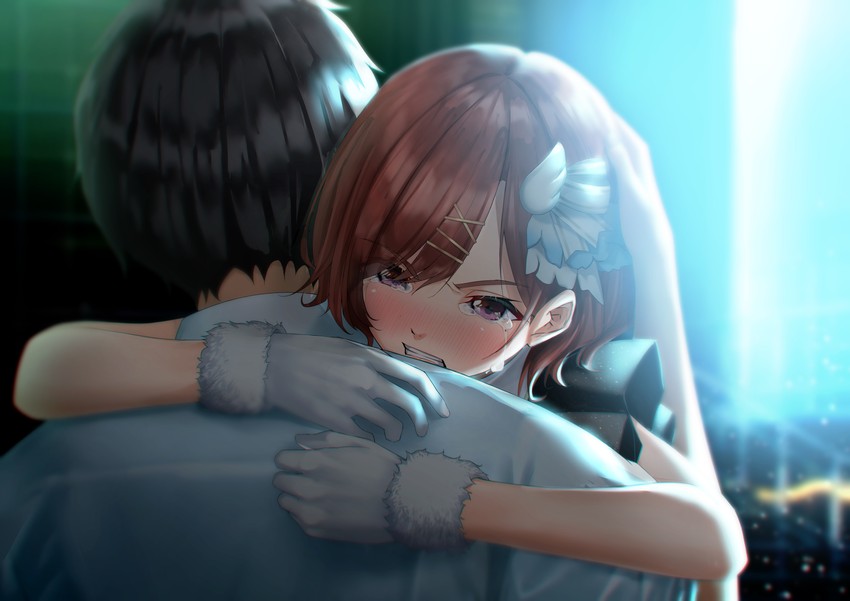 producer and higuchi madoka (idolmaster and 1 more) drawn by tera2001