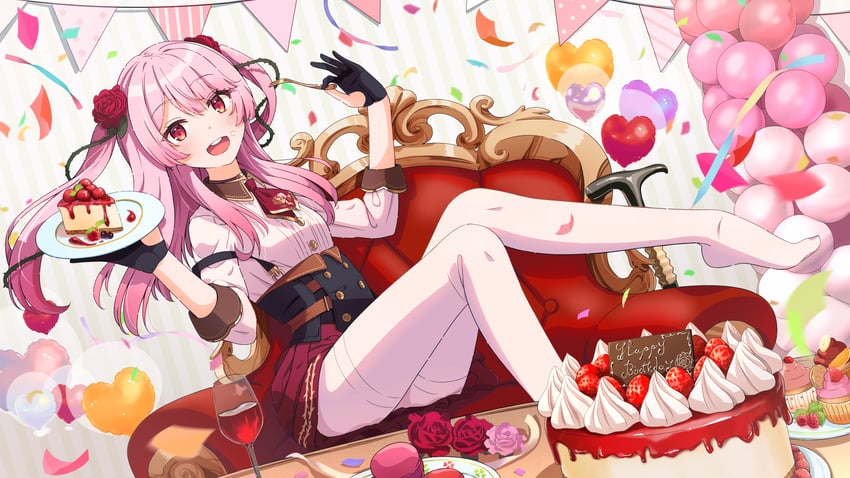 rosemi lovelock (nijisanji and 1 more) drawn by fukurou_(hukurou)