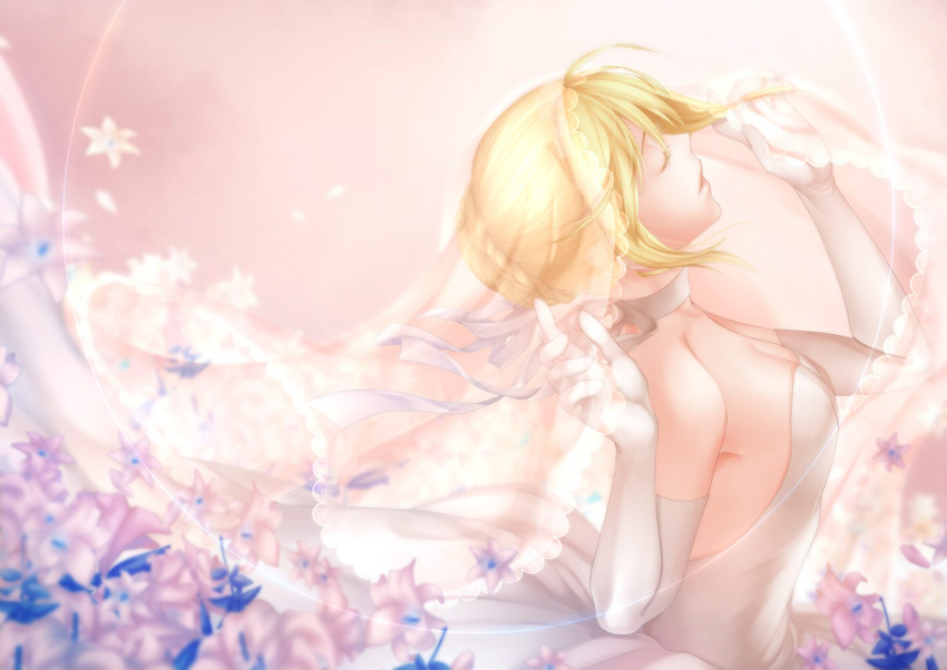 artoria pendragon and saber (fate and 1 more) drawn by arkray