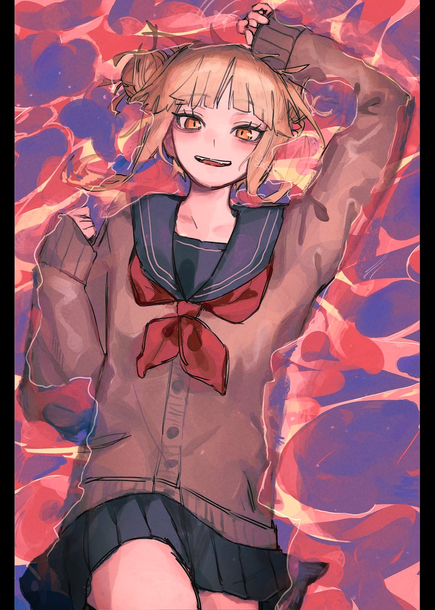 toga himiko (boku no hero academia) drawn by asatte_3z